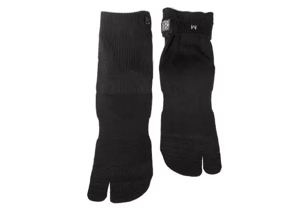 Crew Wool Tabi Socks - Black Picture 7