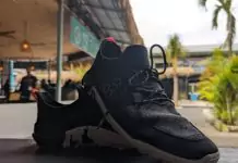 Vivobarefoot Tracker Decon Low FG2 weight front