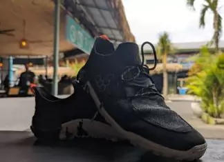 Vivobarefoot Tracker Decon Low FG2 weight front